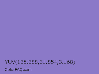 YUV 135.388,31.854,3.168 Color Image