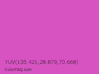 YUV 135.421,28.879,70.668 Color Image