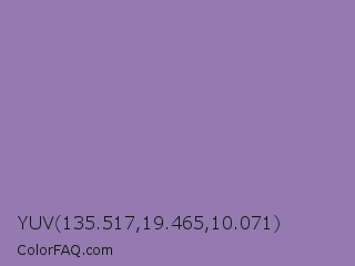 YUV 135.517,19.465,10.071 Color Image
