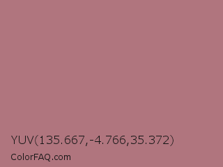 YUV 135.667,-4.766,35.372 Color Image