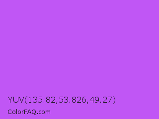 YUV 135.82,53.826,49.27 Color Image