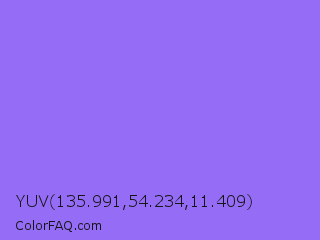 YUV 135.991,54.234,11.409 Color Image