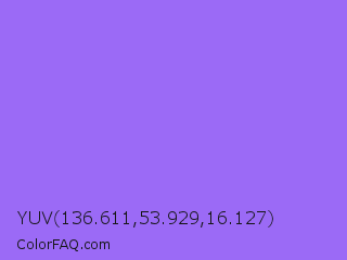 YUV 136.611,53.929,16.127 Color Image