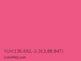 YUV 136.692,-2.313,88.847 Color Image