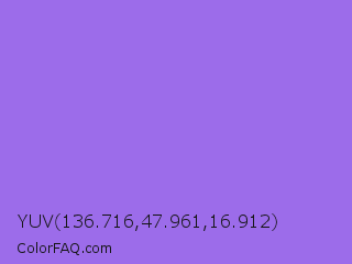 YUV 136.716,47.961,16.912 Color Image