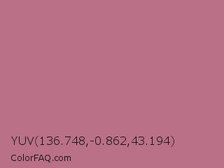 YUV 136.748,-0.862,43.194 Color Image