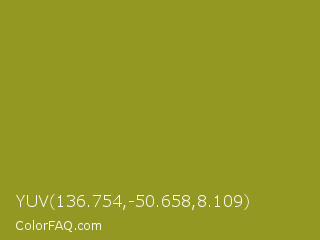 YUV 136.754,-50.658,8.109 Color Image