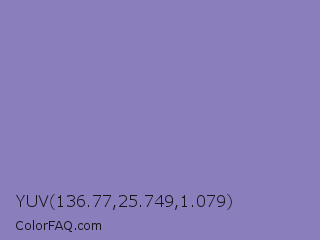 YUV 136.77,25.749,1.079 Color Image