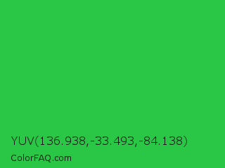 YUV 136.938,-33.493,-84.138 Color Image