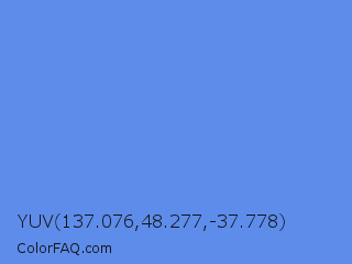 YUV 137.076,48.277,-37.778 Color Image