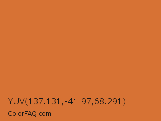 YUV 137.131,-41.97,68.291 Color Image