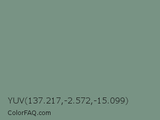YUV 137.217,-2.572,-15.099 Color Image
