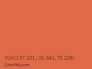YUV 137.221,-31.661,75.228 Color Image