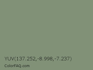 YUV 137.252,-8.998,-7.237 Color Image