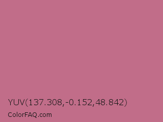 YUV 137.308,-0.152,48.842 Color Image