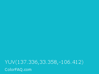 YUV 137.336,33.358,-106.412 Color Image