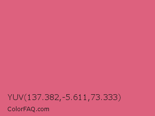 YUV 137.382,-5.611,73.333 Color Image