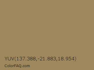 YUV 137.388,-21.883,18.954 Color Image