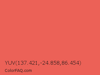 YUV 137.421,-24.858,86.454 Color Image
