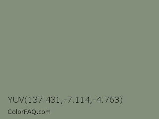 YUV 137.431,-7.114,-4.763 Color Image