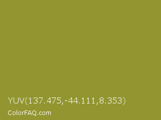 YUV 137.475,-44.111,8.353 Color Image