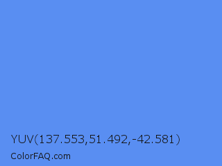 YUV 137.553,51.492,-42.581 Color Image