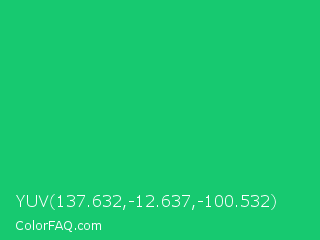YUV 137.632,-12.637,-100.532 Color Image