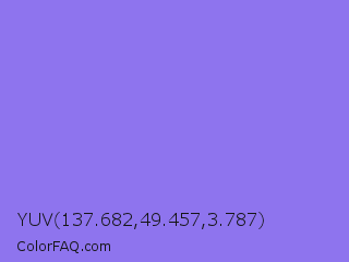 YUV 137.682,49.457,3.787 Color Image