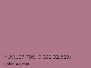 YUV 137.796,-0.392,32.628 Color Image