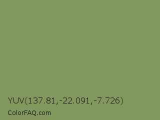 YUV 137.81,-22.091,-7.726 Color Image