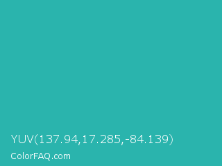 YUV 137.94,17.285,-84.139 Color Image