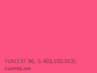 YUV 137.96,-5.403,100.013 Color Image