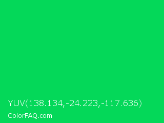 YUV 138.134,-24.223,-117.636 Color Image