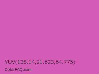 YUV 138.14,21.623,64.775 Color Image