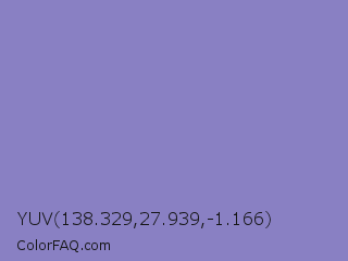 YUV 138.329,27.939,-1.166 Color Image