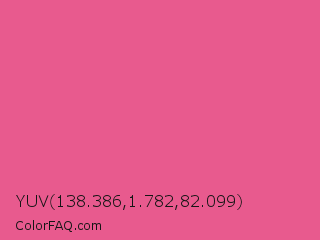 YUV 138.386,1.782,82.099 Color Image