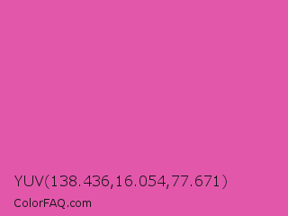 YUV 138.436,16.054,77.671 Color Image