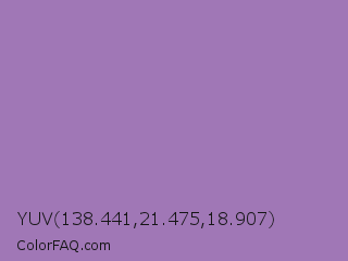 YUV 138.441,21.475,18.907 Color Image