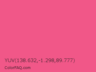 YUV 138.632,-1.298,89.777 Color Image