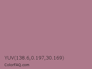 YUV 138.6,0.197,30.169 Color Image