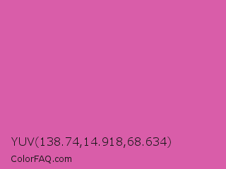 YUV 138.74,14.918,68.634 Color Image