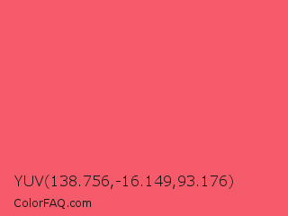 YUV 138.756,-16.149,93.176 Color Image
