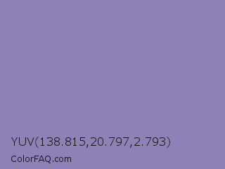 YUV 138.815,20.797,2.793 Color Image