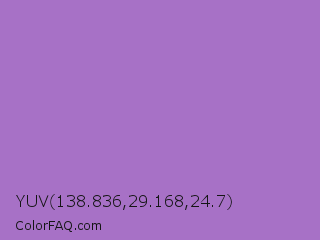 YUV 138.836,29.168,24.7 Color Image