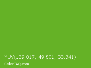 YUV 139.017,-49.801,-33.341 Color Image