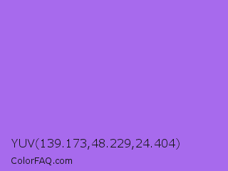 YUV 139.173,48.229,24.404 Color Image