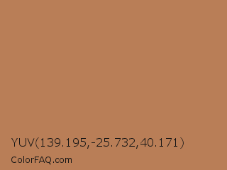 YUV 139.195,-25.732,40.171 Color Image