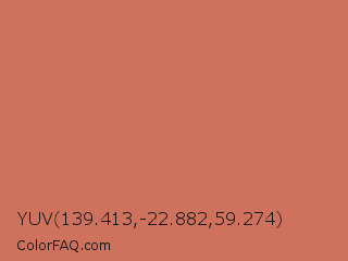 YUV 139.413,-22.882,59.274 Color Image