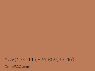 YUV 139.445,-24.869,43.46 Color Image
