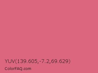 YUV 139.605,-7.2,69.629 Color Image